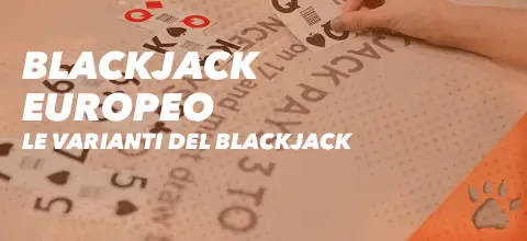 blackjack europeo
