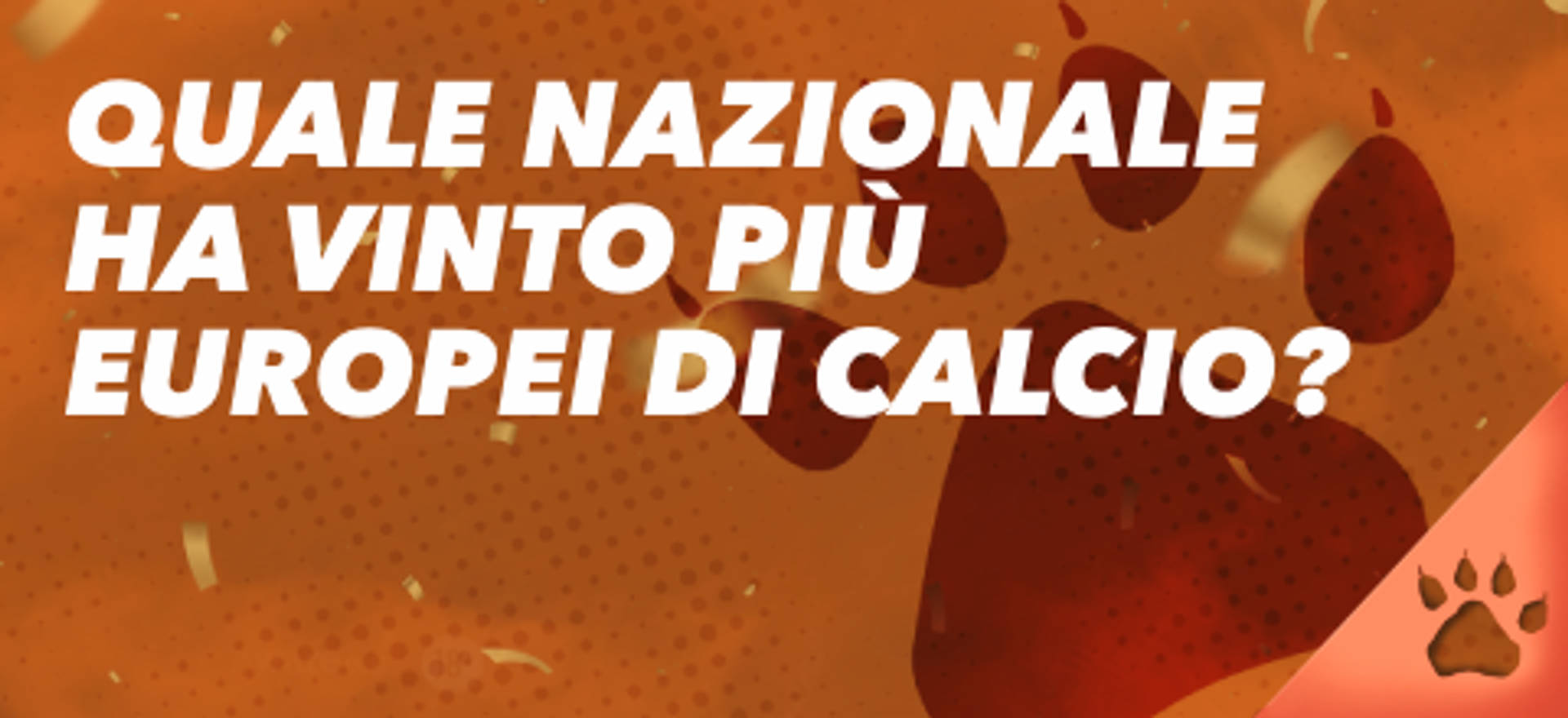 Quale nazionale ha vinto più europei di calcio?