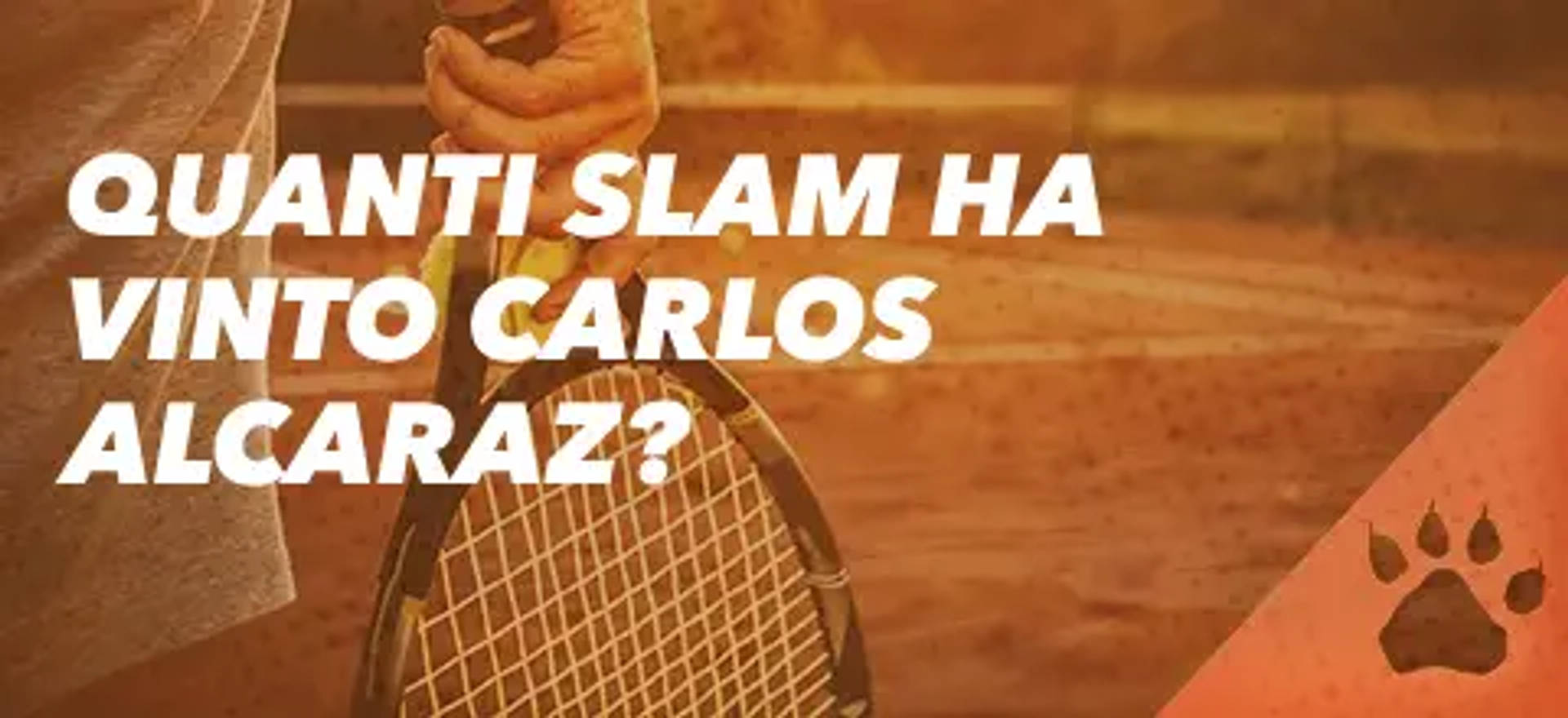 Quanti Slam ha vinto Carlos Alcaraz?