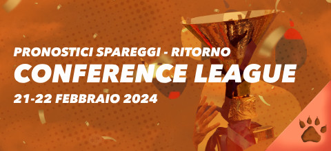 Pronostici Conference League - Spareggi - Partite di ritorno – 21-22 Febbraio 2024 | Blog LeoVegas Sport
