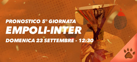 Pronostico Empoli-Inter-24 settembre 2023 | Serie A | News & Blog LeoVegas Sport
