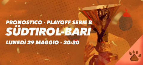 Pronostico Südtirol-Bari - Playoff Serie B - 29 Maggio 2023 | News & Blog LeoVegas Sport