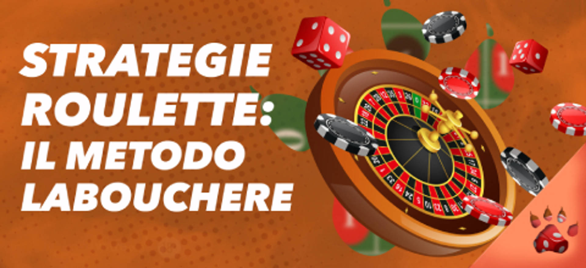 Strategie Roulette: Il Metodo Labouchere, con una ruota della roulette e fiches.