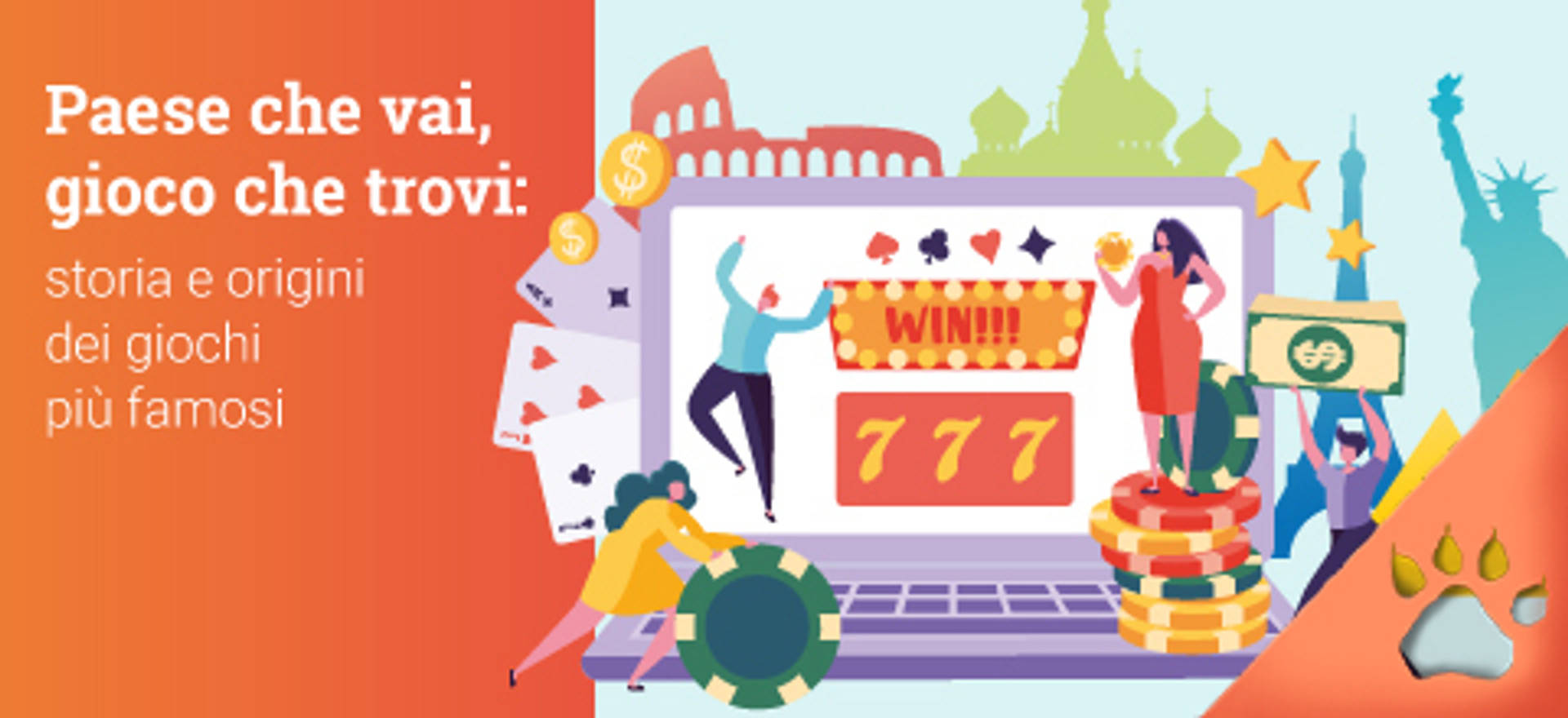 storia e origini dei giochi più famosi, con slot machine e simboli di gioco.
