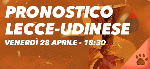 Pronostico Lecce-Udinese - Venerdì 28 Aprile 2023 | News & Blog LeoVegas Sport