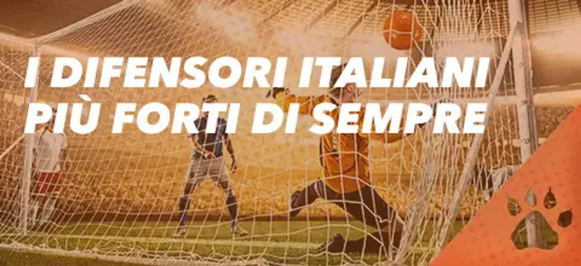 I difensori italiani più forti di sempre in una partita di calcio.