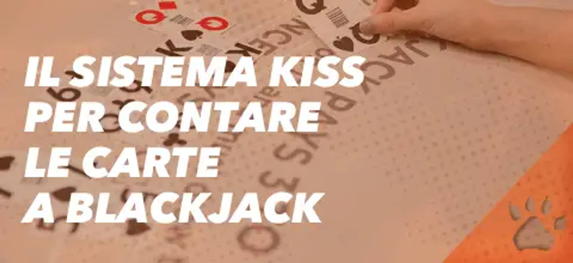 Sistema KISS per contare le contare le carte al Blackjack
