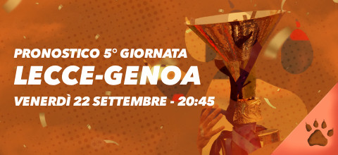 Pronostico Lecce-Genoa-22 settembre 2023 | Serie A | News & Blog LeoVegas Sport