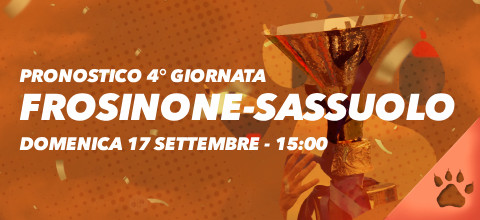 Pronostico Frosinone-Sassuolo - 17 settembre 2023 | Serie A | News & Blog LeoVegas Sport
