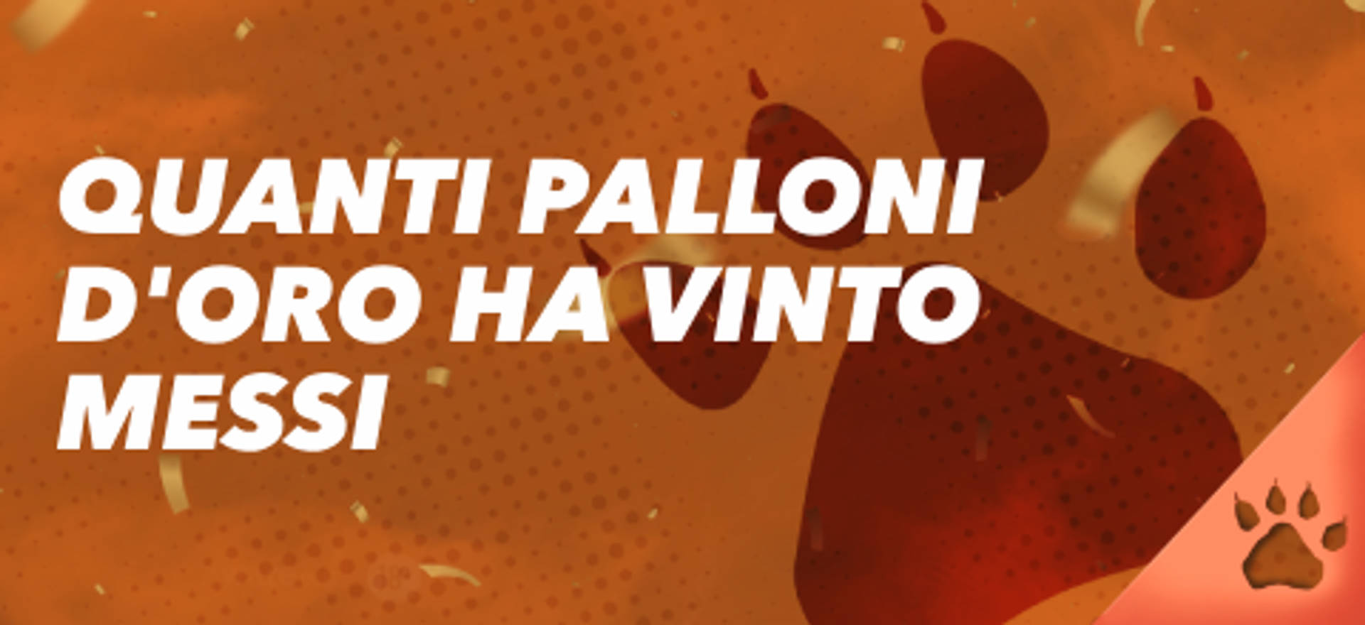 Quanti palloni d'oro ha vinto Messi?
