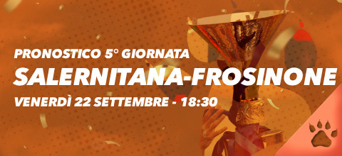 Pronostico Salernitana-Frosinone-22 settembre 2023 | Serie A | News & Blog LeoVegas Sport