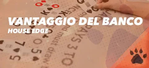 Vantaggio del Banco Blackjack